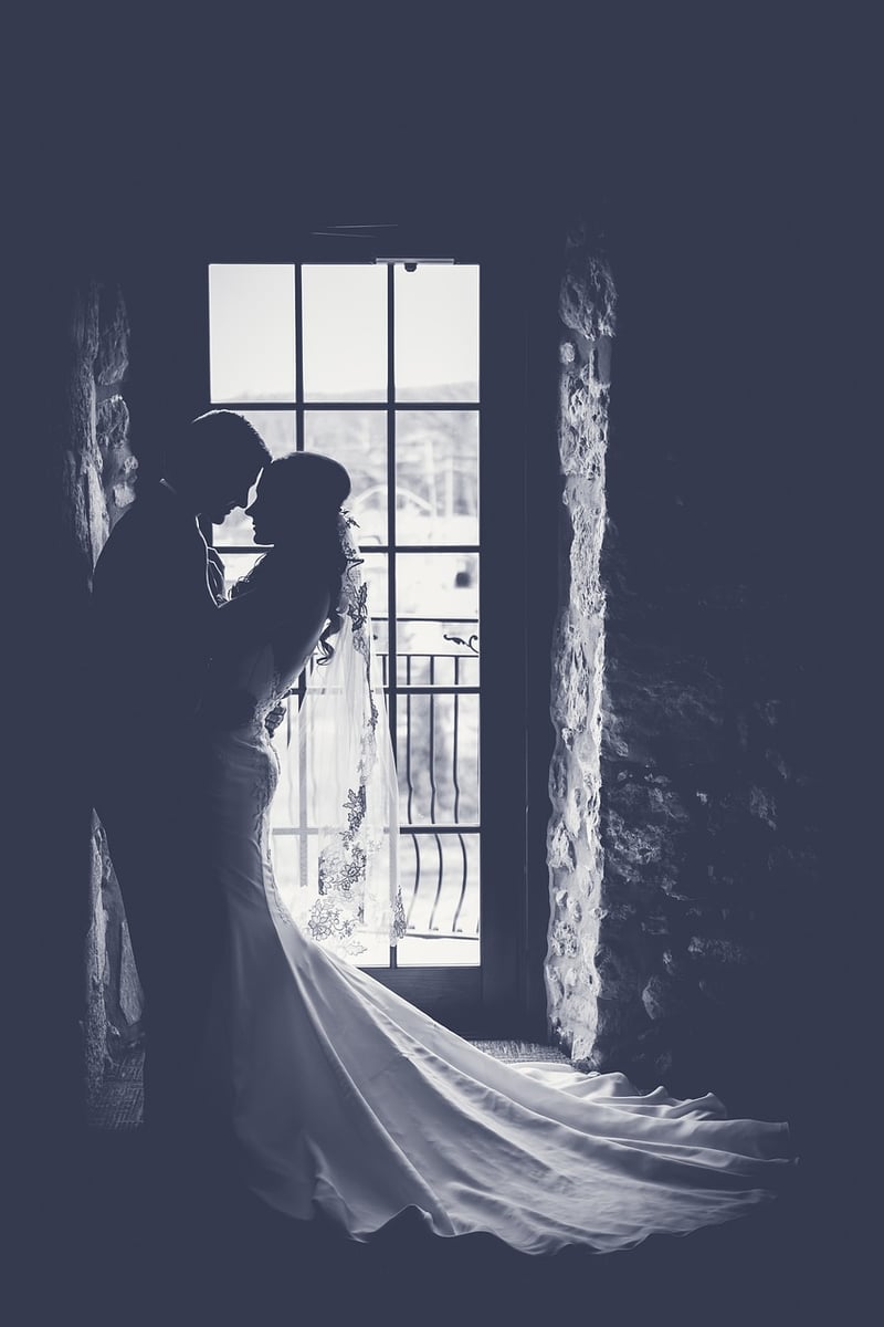 Statement Sleeves Bridal Gown